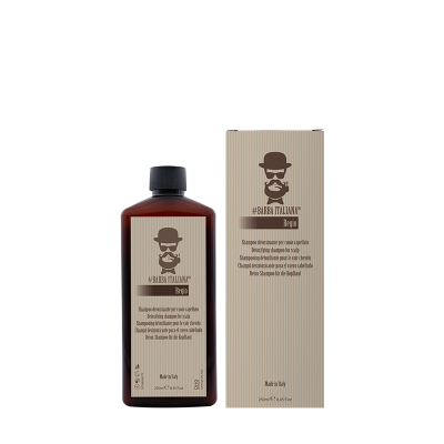REGIO Детоксицирующий шампунь для кожи головы #Barba Italiana, 250 мл