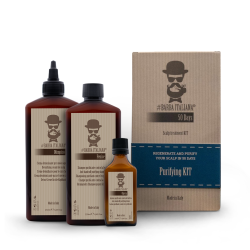 Набор трихологической косметики против перхоти #Barba Italiana purifying kit 50 days #barba italiana